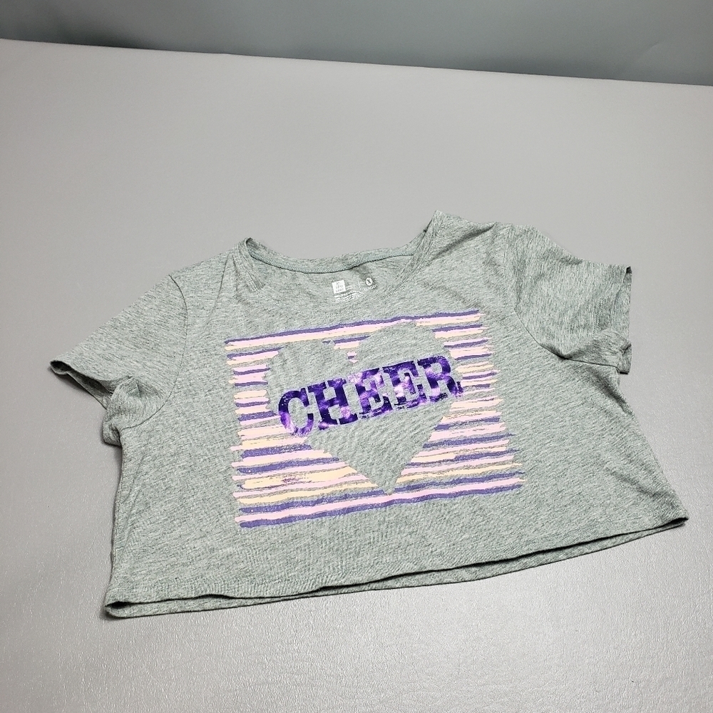 Girls cheer crop top size 18 1/2 plus